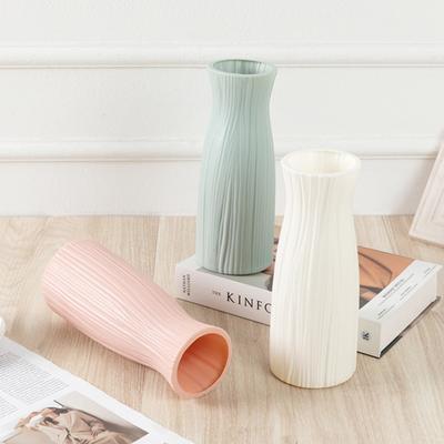 Bruchsichere praktische große umweltfreundliche verdickte Blumenvase Container Blumenvase