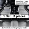 Best Car Floor Mats For Nissan Micra March Renault Pulse K13 2010 2011 2012 2013~2020 Non-slip Carpet For Car Waterproof Floor