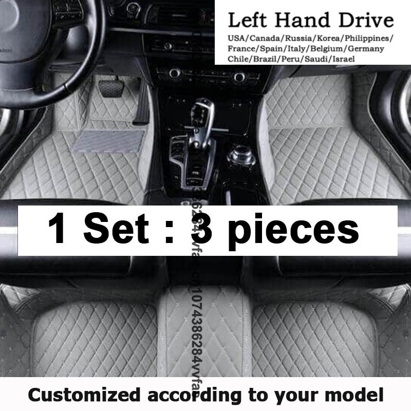 Best Car Floor Mats For Nissan Micra March Renault Pulse K13 2010 2011 2012 2013~2020 Non-slip Carpet For Car Waterproof Floor