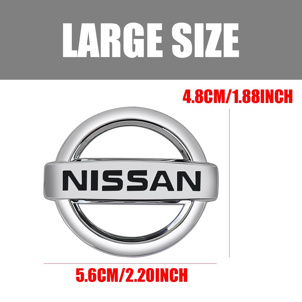 Car Steering Wheel Emblem Decals Badge Center Cover For Nissan X-trail Qashqai j10 j11 Note Juke Sentra Patrol Nismo Micra Rogue