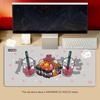 Large Mouse Pad Gaming Mousepad Milk Tea Mouse Mat Switch Gamer Mousepads XXL Pink Table Pads Keyboard Mats Desk Carpets Rugs