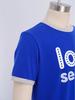Mono Adaptativo para Niños con Necesidades Especiales Antidesgarro Trasero Cremallera Invisible Manga Corta Estampado de Letras Ribete de Contraste Mono para Niños Niñas