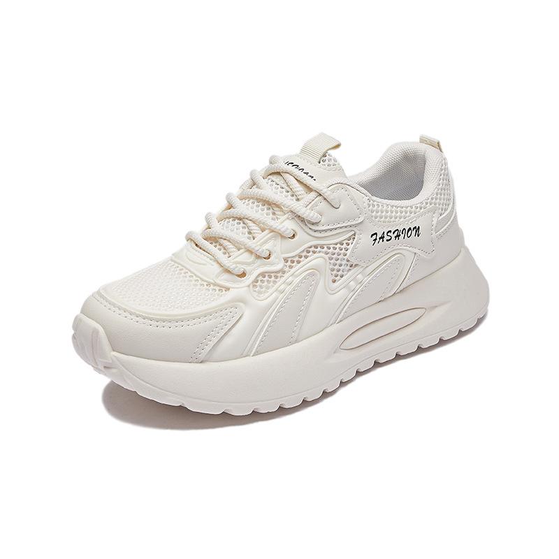 New Dad Shoes for Women In Summer Students Running Sports and Leisure Mesh Breathable Street Shot