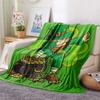 St. St. Patrick's Day Flanelldecke mit Aufdruck, Hohe Qualität, Bequem für alle Jahreszeiten, Heimdekoration, Wärme und Komfort