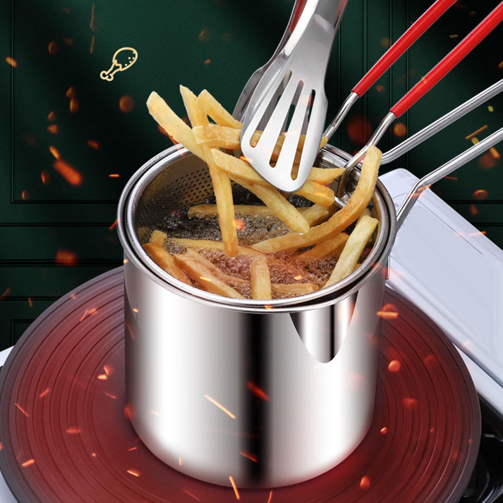 

Компактная фритюрница для легкой жарки With Lid