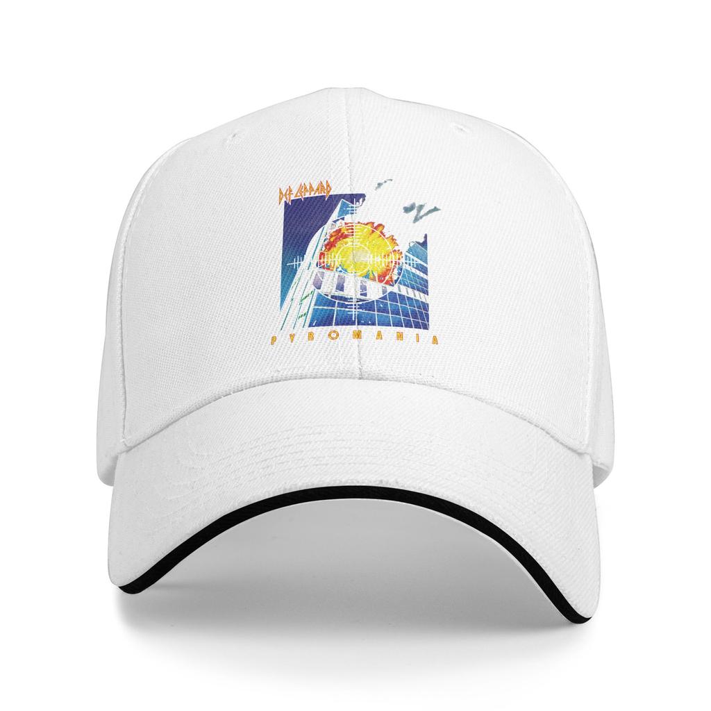 Summer Def Leppard Pyromania Baseball Cap Outdoor Sports Casual Design Sun Trucker Hat Unisex Men Sunscreen Snapback Cap
