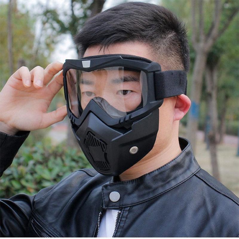 Radfahren Reiten Motocross Sonnenbrille Ski Snowboard Brillen Maske Brille Helm Taktische Winddicht Motorrad Brille Masken
