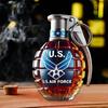 Military Hand Whiskey Bottle Engraved Hand Shape Whiskey Statue Decor Home For Bar Cocktail Win M8L4