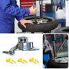 Car Tire Changer Mount Demount Duck Head Electroplating Steel Tire Changer Bird Head 28/29/30mm with Rims Protectors