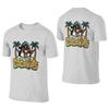 Loco Beach Coconuts Baseball Simple Reversible Tshirt Sweet Girl Girlish Feeling Quickdrying Basic Tee