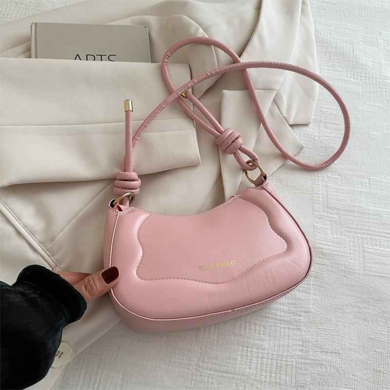 Geantă mică de nișă franceză pentru femei, primăvară, nouă, frumoasă geantă casual crossbody, personalizată, geantă de umăr pentru femei, subraț