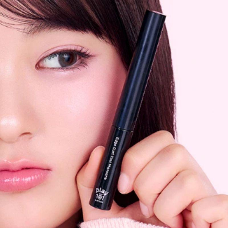 Play 101 by ETUDE Edge Curl Tint Mascara 3g – Curl Defining & Tinted Lash Mascara | 3 Shades