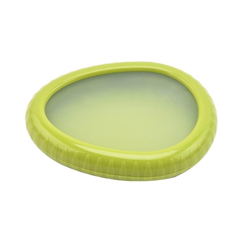 Elliptical Fresh Keeper Box With Abs Material For Vegetables And Fruits Storage