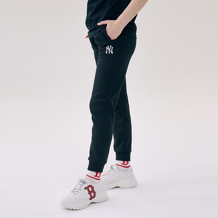 New Disney X MLB Knitted Sweatpants Unisex Black 31TPK1031-50L