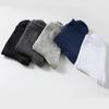 Lot de 10 paires de chaussettes pour homme en coton peigné, noires, décontractées, respirantes, de haute qualité, grandes tailles (38-48)