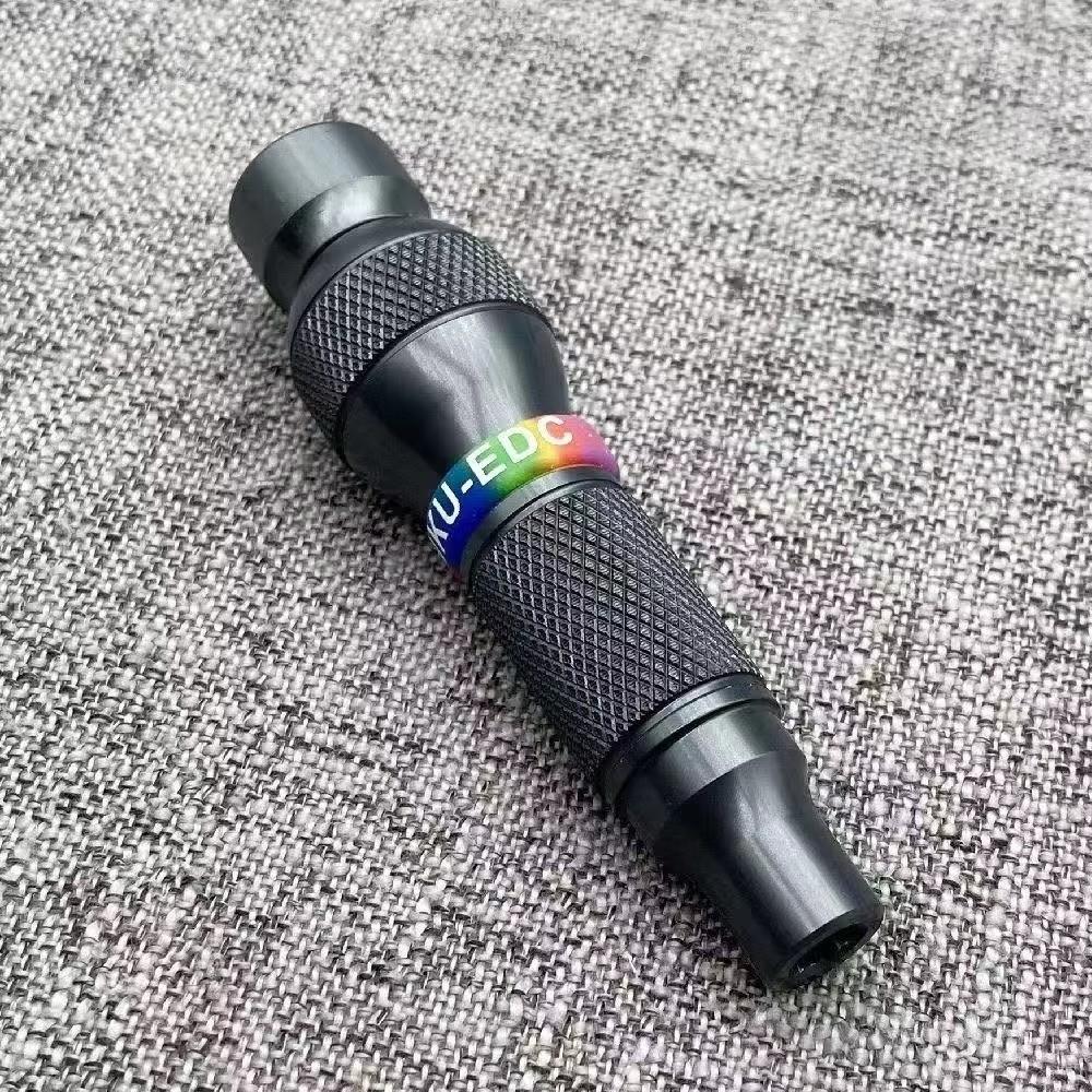 6.35mm Screwdriver Handle Aluminum Alloy Auto Locking Auto Lock Screwdriver Ergonomic Grip Grip Magnetic Screwdriver Open Tools