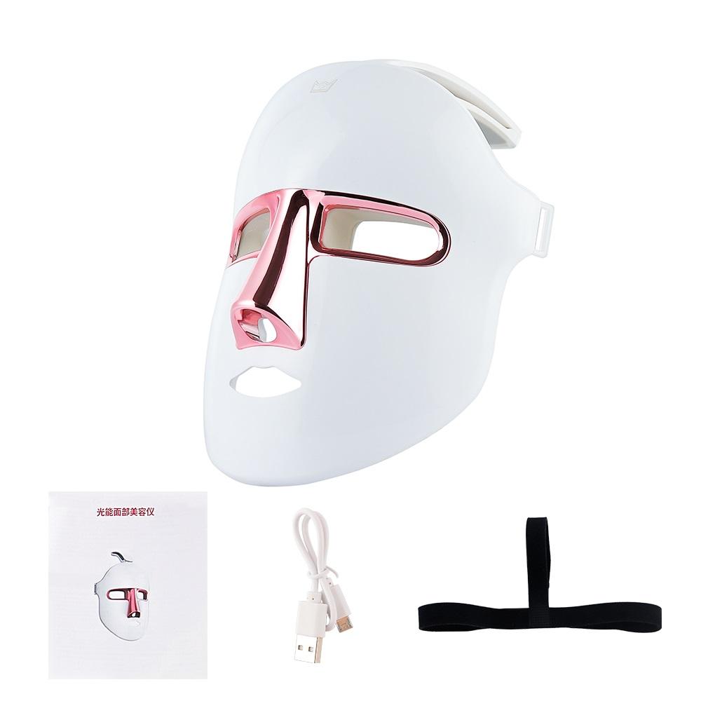 7 Colors Face Wireless LED Mask Photon Facal Beauty Mask Skin Rejuvenation Anti Acne Repair Skin Tightening Anti Aging Skin Care