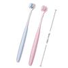 1/2pcs Toothbrush Three-sided Soft Bristle Teeth Whitening Brushes Comprehensive Cleaning Family Toothbrushes Dental Oral Care