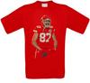 Travis Kelce Kansas City American Football Tight End T-Shirt