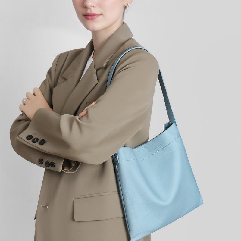 Großräumige, schlichte Umhängetasche, Crossbody-Tasche, Beliebte Beuteltasche