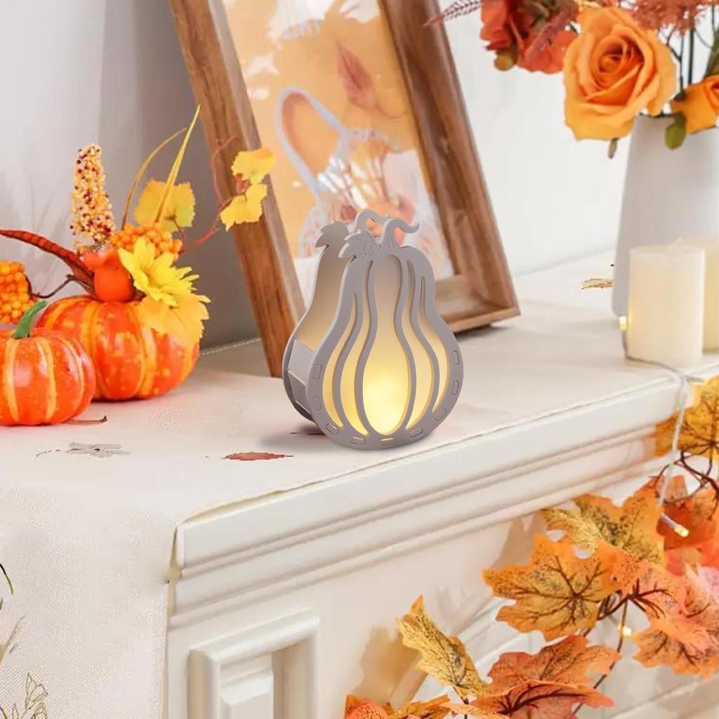 Pumpkin Silicone Mold Halloween Candle Holder Mould for Plaster & Cement Fall Decor Storage Box for Art Teachers & Home Decor