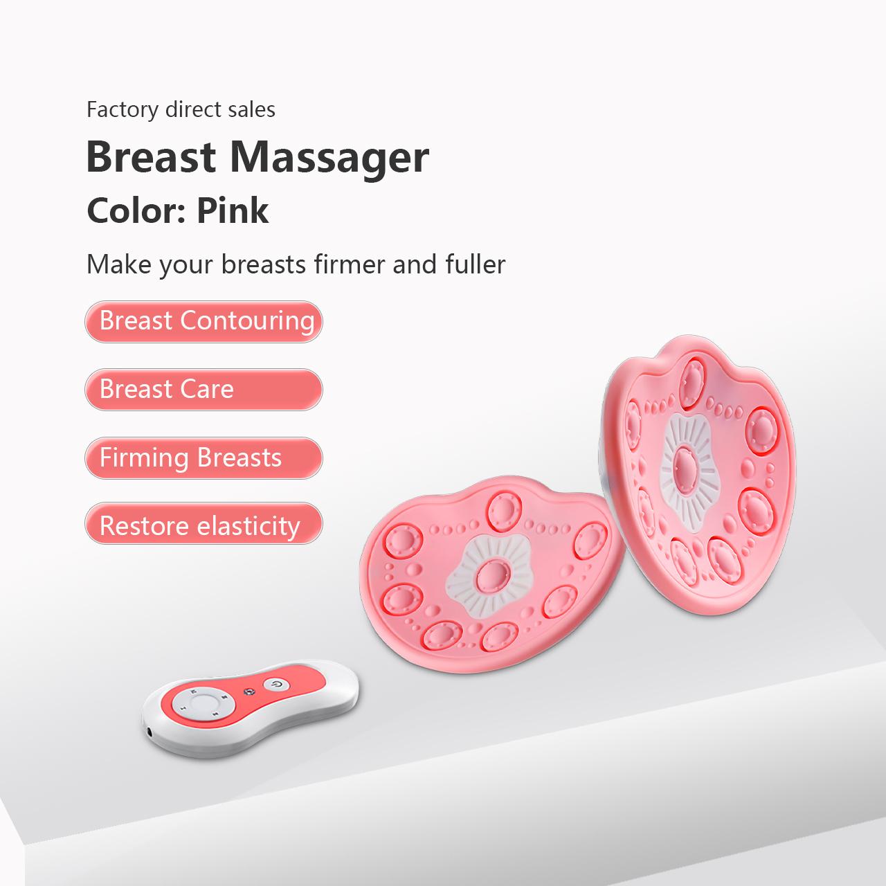 

Массажер для груди Увеличение груди Массажер для ухода за грудью, предназначенный для женщин Розовый розовый