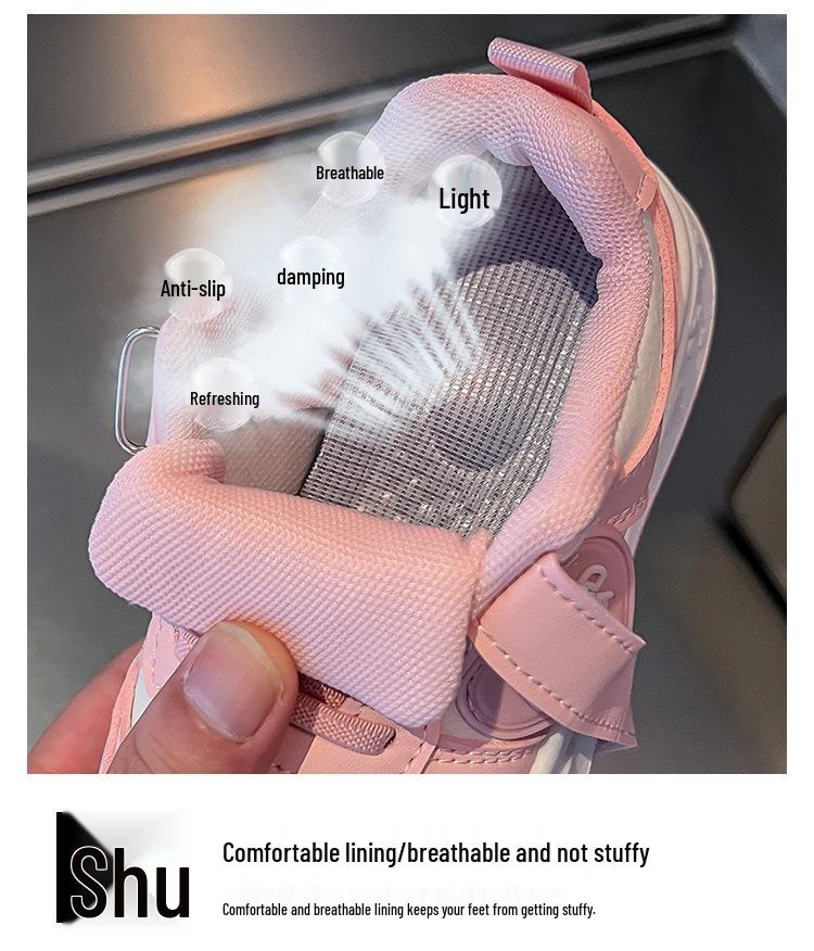 2025 Autumn Korean Style Girls' Heart Low-Top Canvas Sneakers for Children