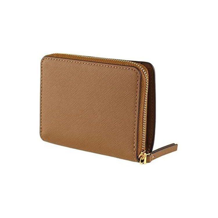 Tory Burch Emerson Signature Double T Logo Leather Wallet Women wallet Brown 147606-909