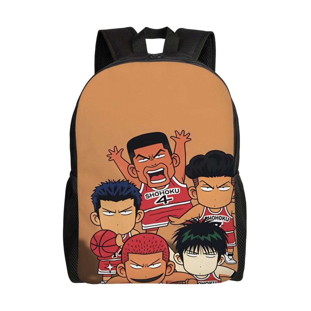 Slam Dunks Backpack  Outdoor Backpacks Student Kawaii School Bags Designer Breathable Rucksack