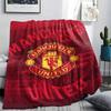 Man United Printed Flannel Blanket, Soft Throw for Bedroom Sofa, Washable, Christmas Present, Great Gift.