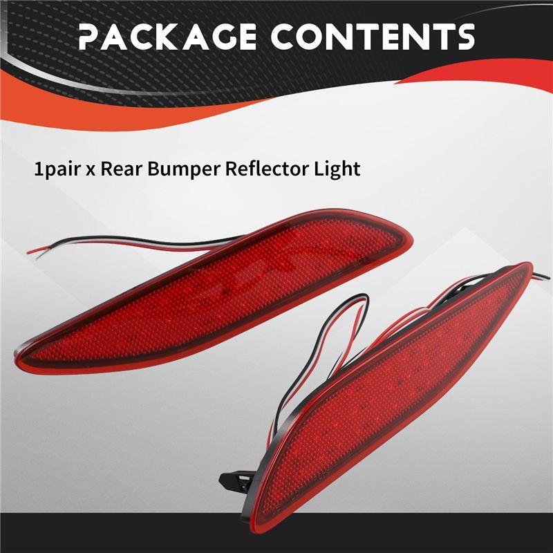 Precise Car LED Rear Bumper Reflector Light Taillight Fog Light Brake Light For Toyota Alphard 40 Series 2023+