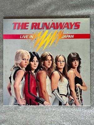 RUNAWAYS Live Japan 1977 LP Vinyl RJ-7249 Used From