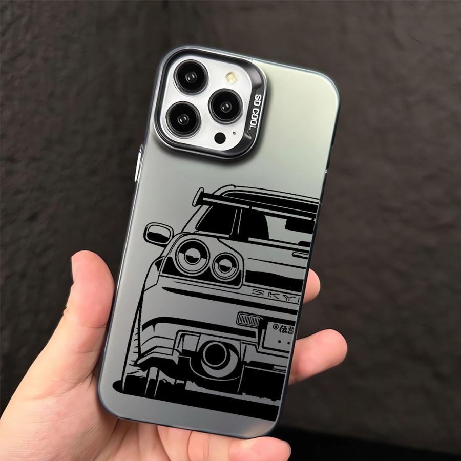 JDM Traumauto Cool Cover Handyhülle für iPhone 16 Pro 15 Pro Max 14 13 12 11 XS 14 Pro Max 16 Plus 14Pro 12Pro Softshell