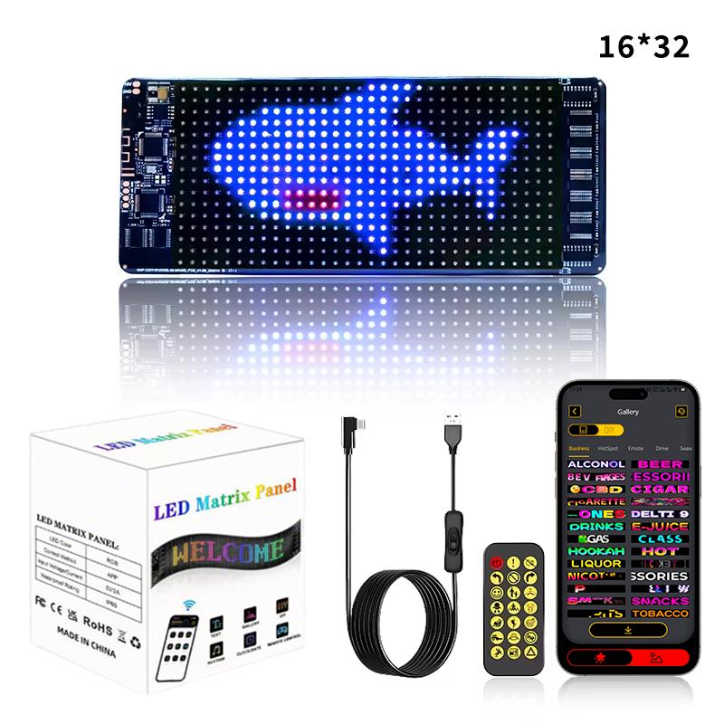 Lumină Ochi de Diavol pentru Mașini 12x59.5CM Ochi LED pentru Parbrizul Mașinii Afișaj LED Lumină Semnalizare Derulabilă pentru Parbrizul Mașinii Camion