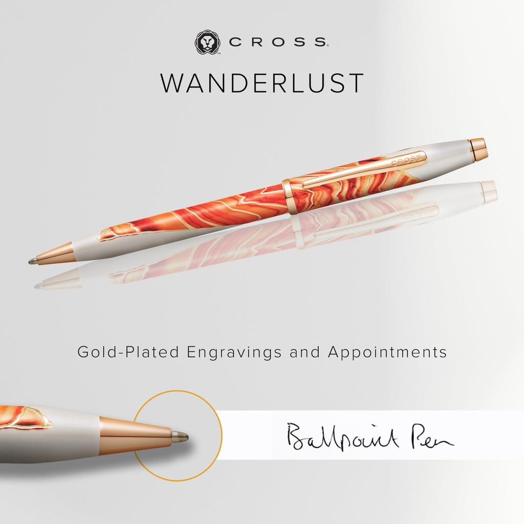 CROSS Wanderlust Antelope Canyon Ballpoint Pen Oil-Based NAT0752-3 (Official Import)