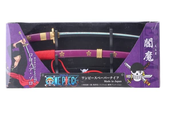 

One Piece Paper Enma Model horizontal Nikken Cutlery Knife, (with stand) OP-45ZE