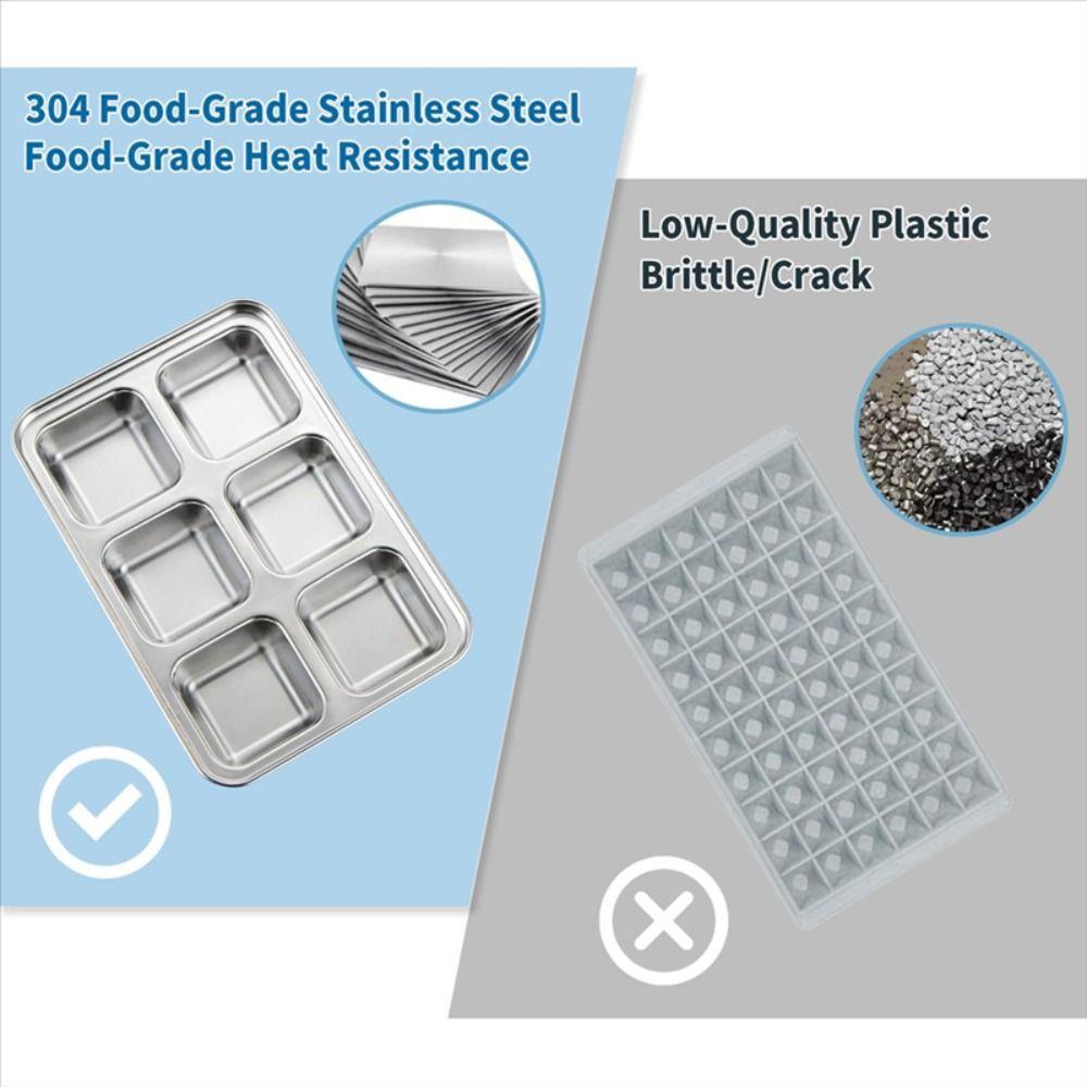 Quick-freezing Ice Maker Non-stick Ice Cube Box Portable Ice Trays