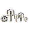 Hochbelastbare Kugelrollen mit Gewindestange und Staubloch Kohlenstoffstahl Kugelumsetzer