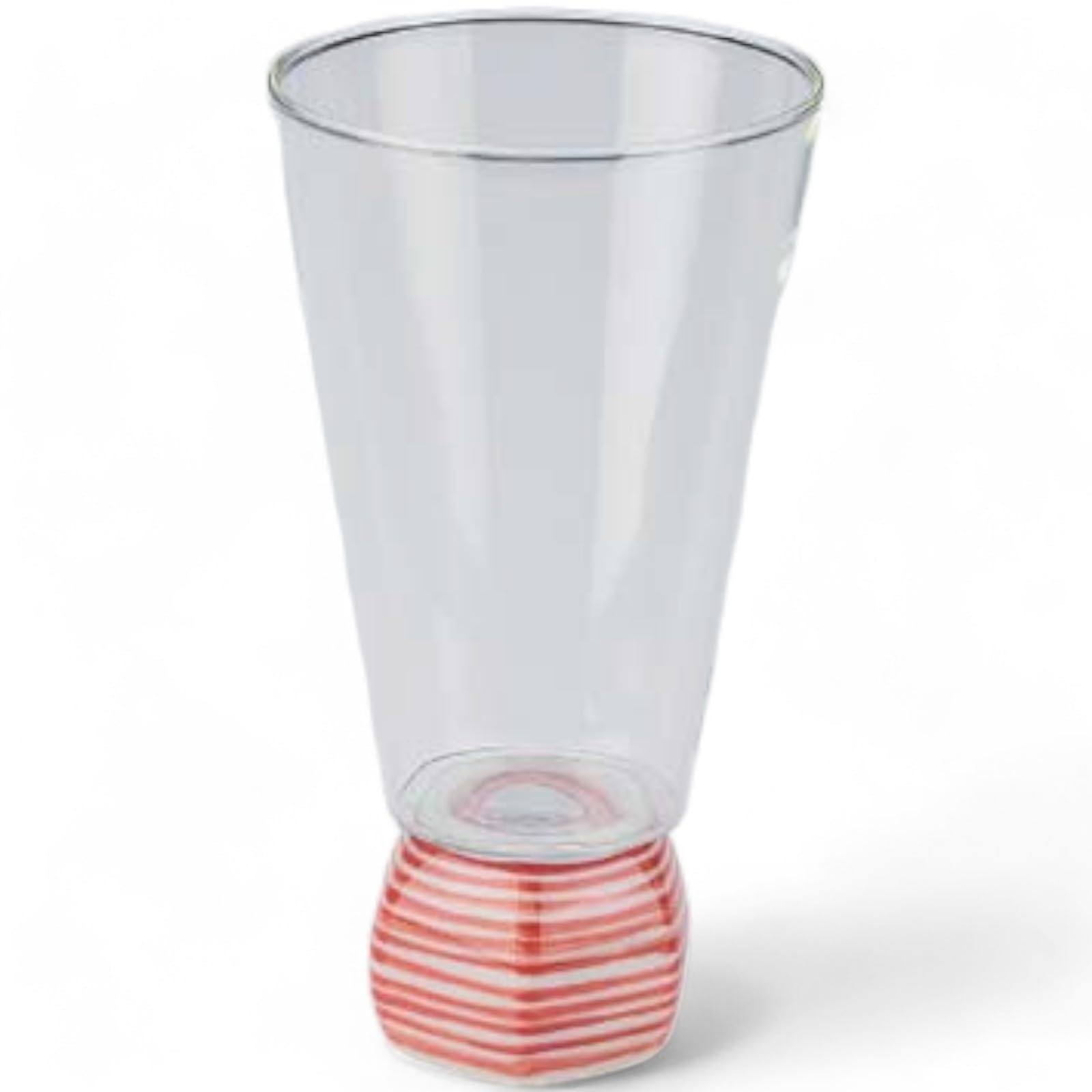 

Takumifu Arita Ware Red Made in Japan Teacup, 1-go (180ml), Hexagonal, Line,