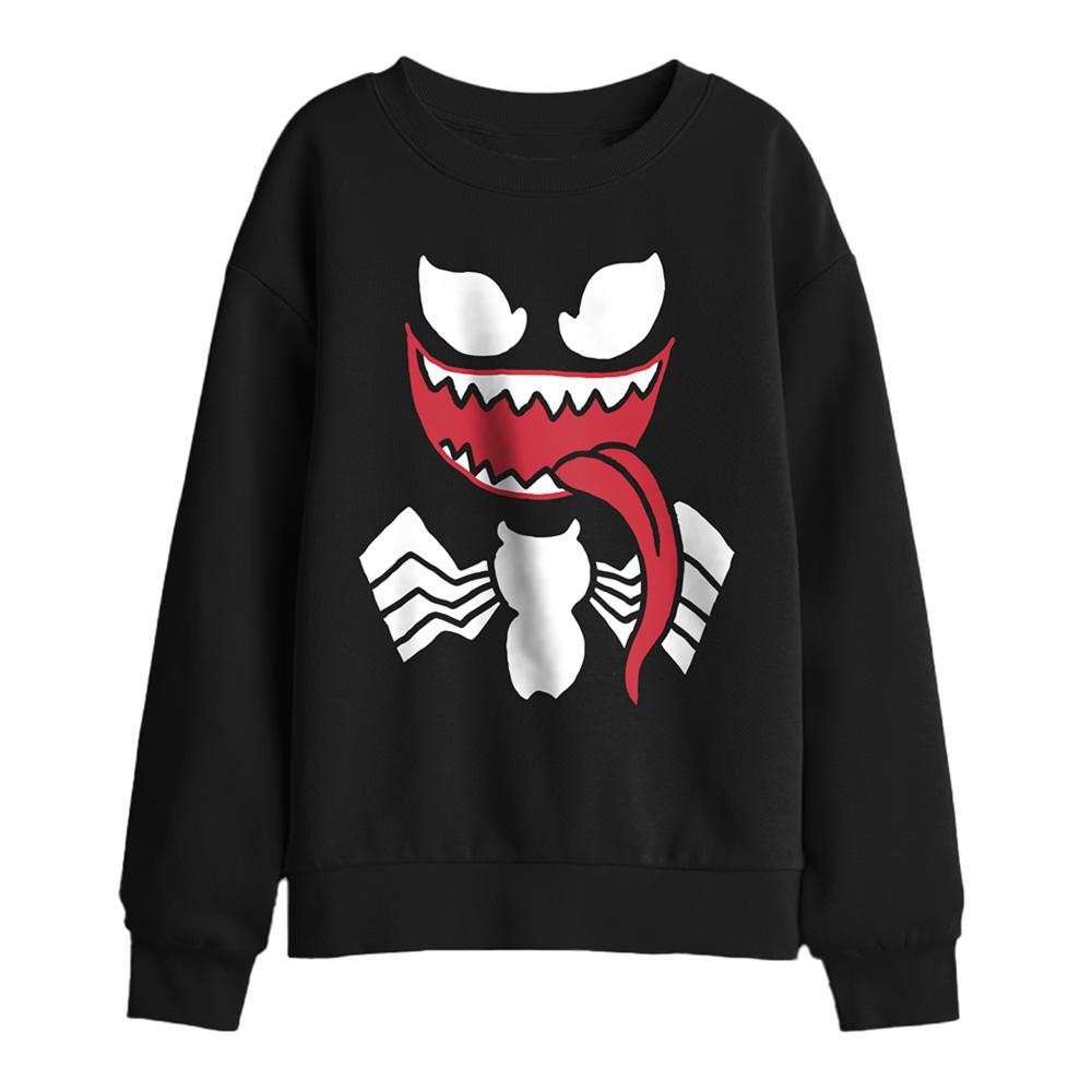 Venom Childrens/Kids Face Sweatshirt