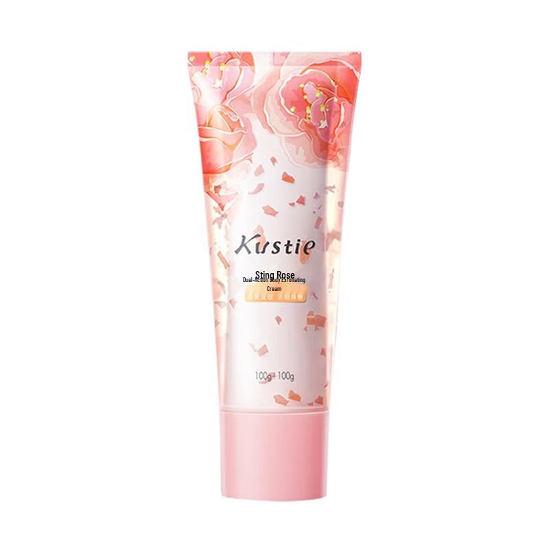 KUSTIE Rose Dual-Effect Body Scrub