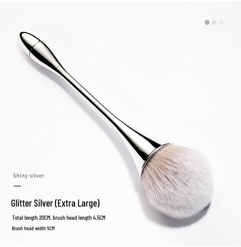 Petit Pinceau à Poussière Maquillage & Nail Art Taille Fine - Pinceau Blush & Poudre Influenceur