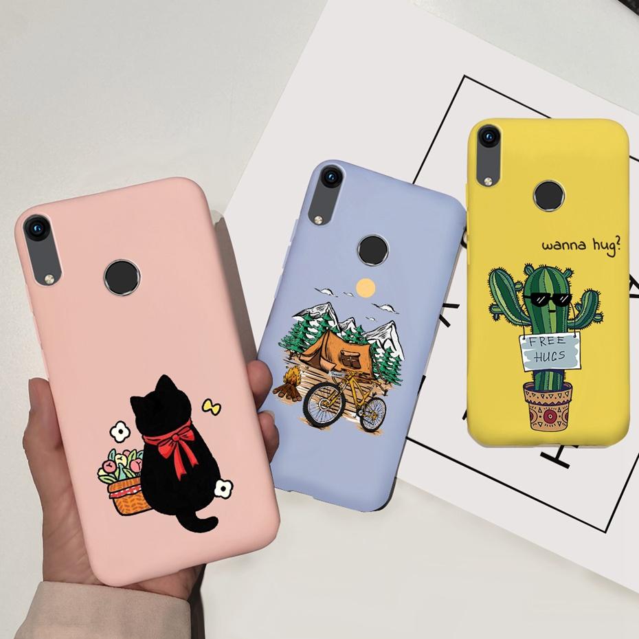 For Honor 8A Case Honor8A Prime Cover Silicone Cute TPU Phone Back Cases For Huawei Honor 8A 2020 JAT-LX1 JAT-L41 Shell Bumper