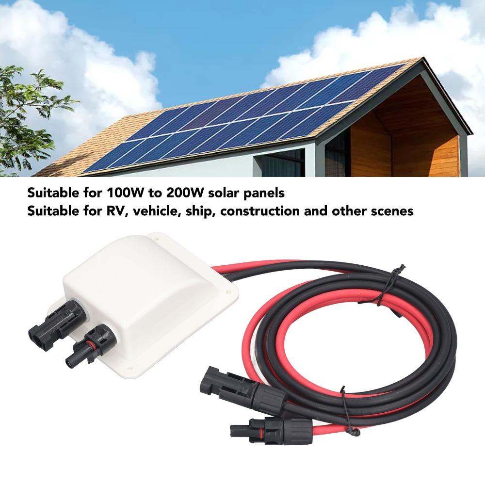 Dual Cable Entry Solar Cable Entry Gland Various Uses Solar Junction Box  Yacht Use