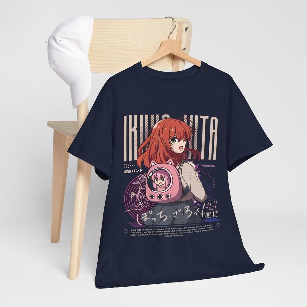 Hitori Gotou Bocchi the Rock Tshirt Kawaii Funny YamadaNijika Ijichi Shirt M