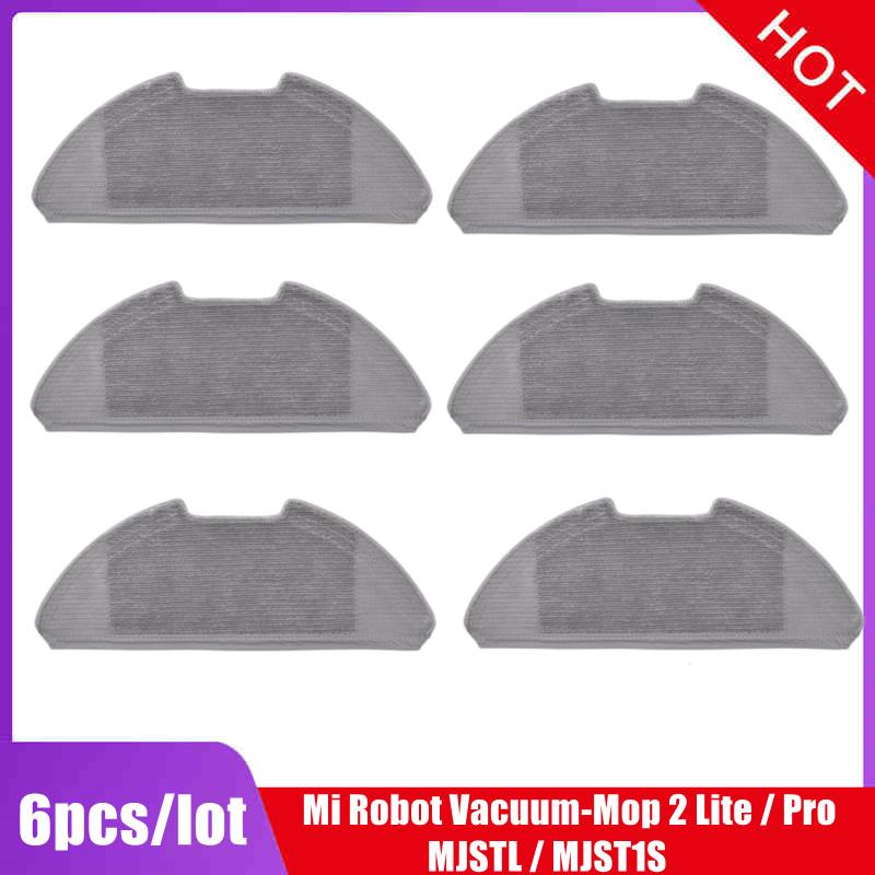 For XiaoMi Mi Robot Vacuum-Mop 2 Lite 2 Pro MJST1S MJST1SHW BHR5044EU Water Tank Dust Box Mop Cloth Spare Parts Accessroies