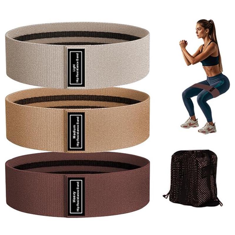 Non-Slip Resistance Bands: Glute & Hip Lifting Set for Men & Women