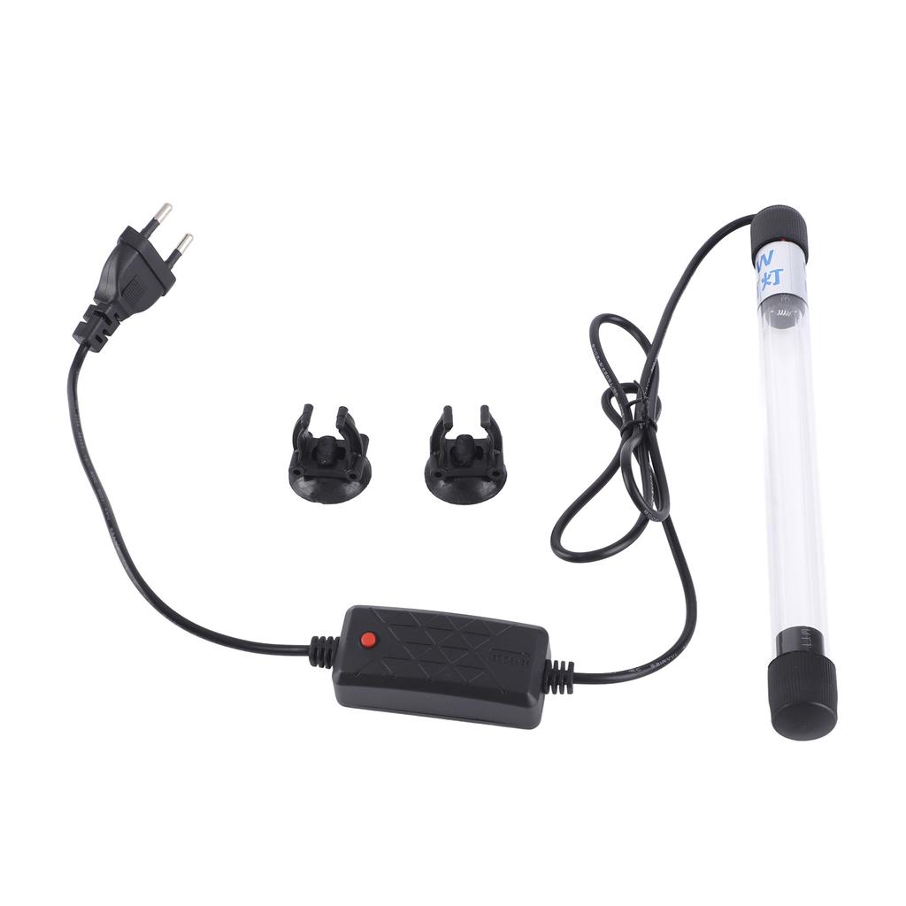 Aquarium Submersible Clean Light UV Sterilizer Green Algae Clean Lamp for Fish Tanks Pond