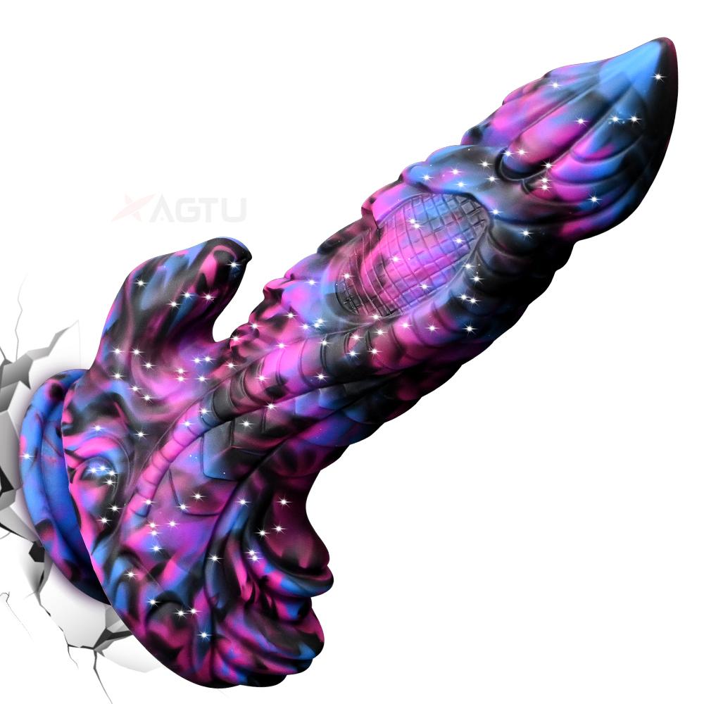 Realistic Monster Tentacle Dildo Sex Toys Dual Density Strong Suction Cup Thick Animal Dildo For Women Vagina Anal Stimulator