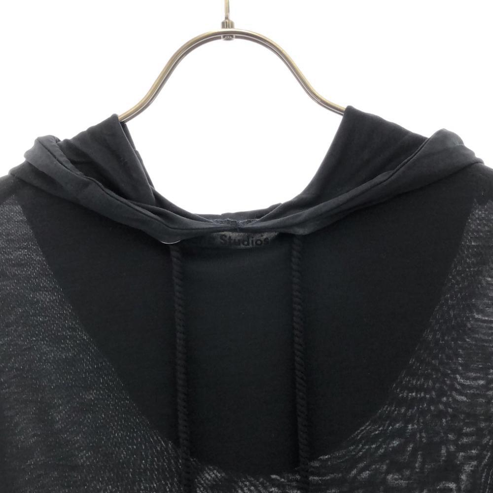 ACNE STUDIOS Long sleeve Hooded one piece XXS black Women Used